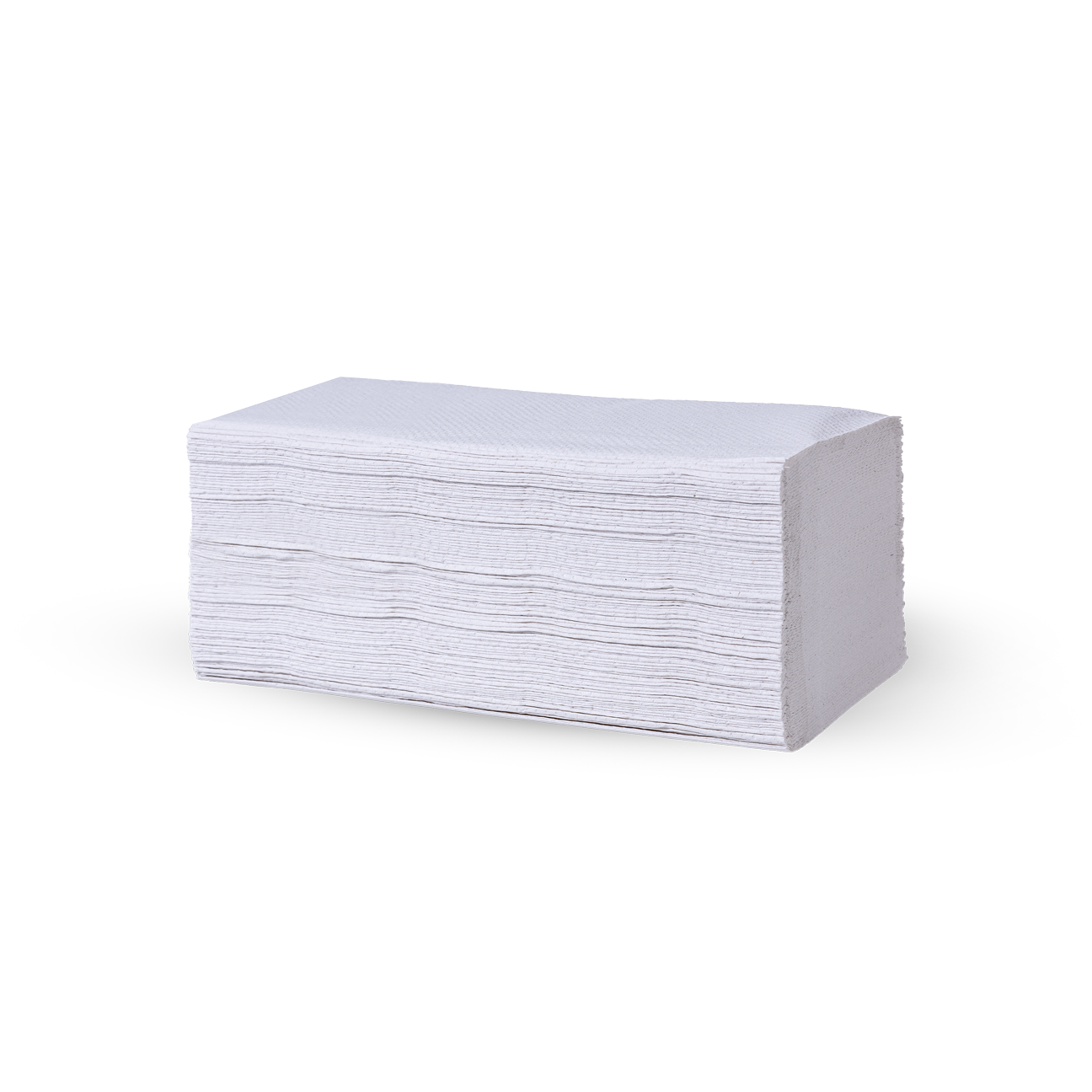 Muster: Falthandtücher 2 lagig V-Falz Recycling