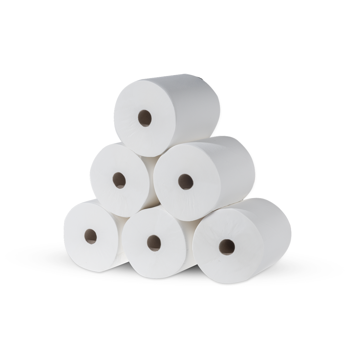 6 Rollen einer Handtuchrolle für Autocut-Spender