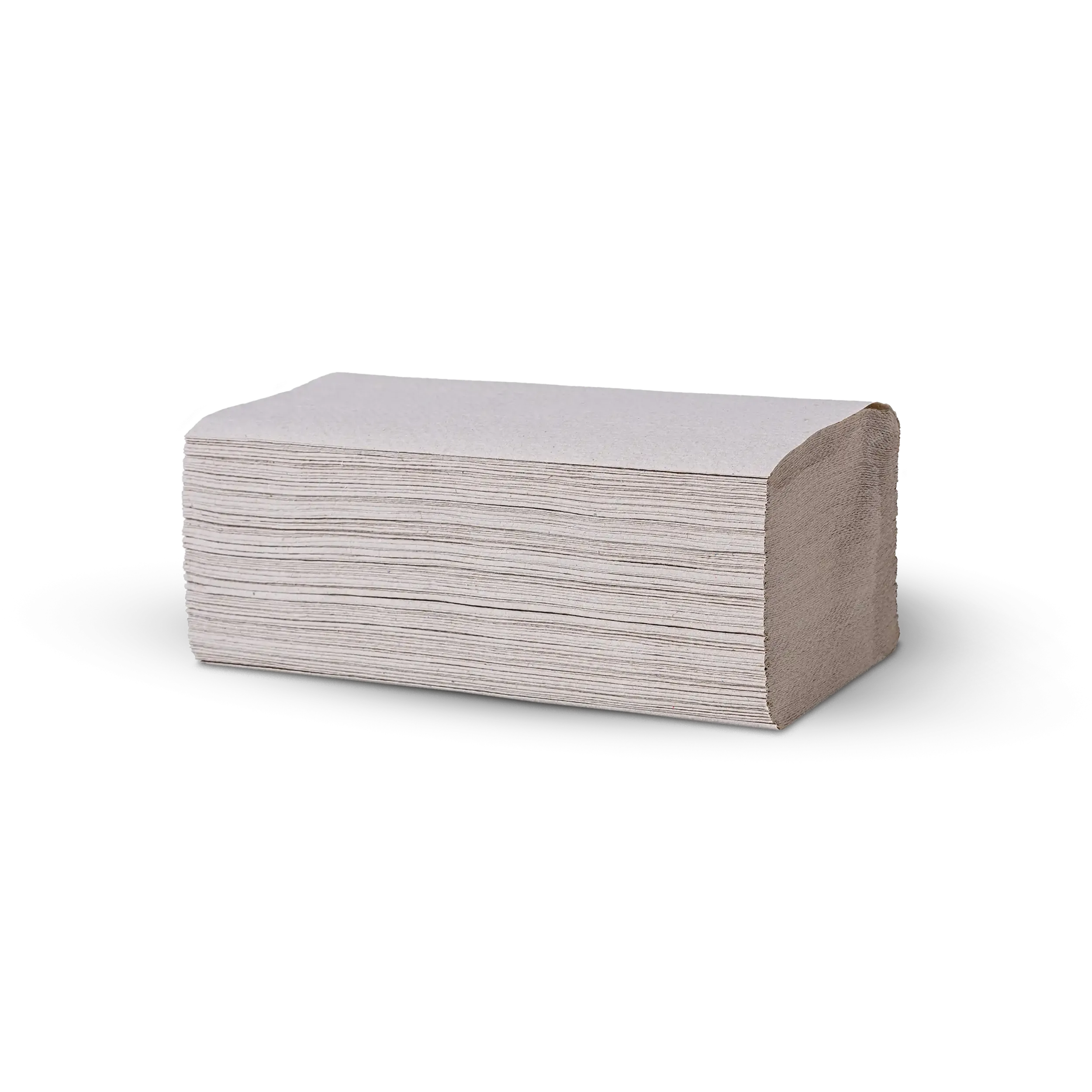 Ein Stapel Falthandtücher Green Hygiene Falkt