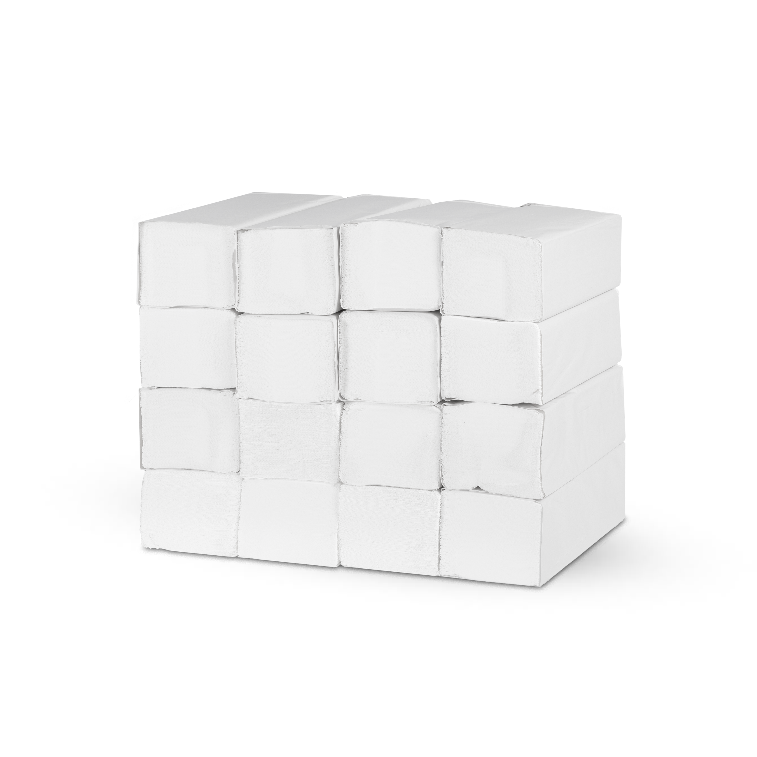 Falthandtücher 2 lagig V-Falz Zellstoff